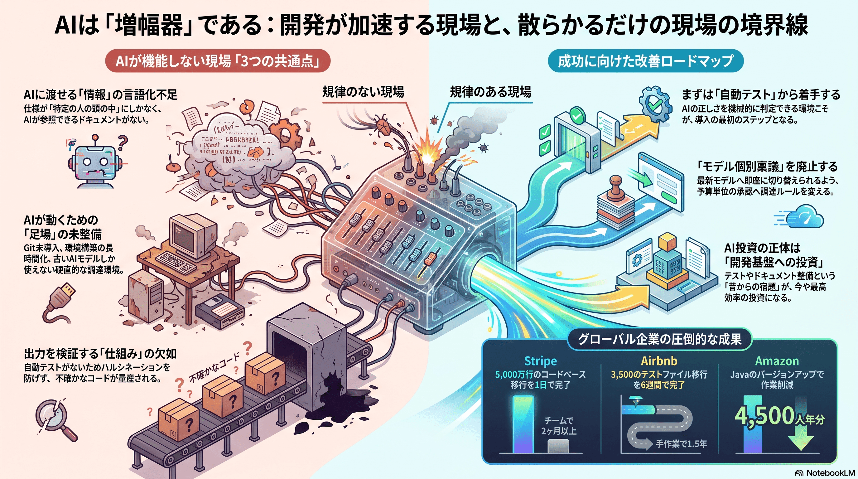 AIを入れても開発が速くならない現場、3つの共通点